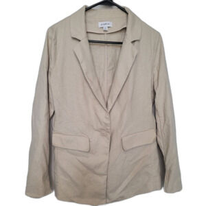 EVEREVE Linen Blazer Size XS